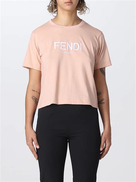 fendi pink tee|fendi graphic tees.